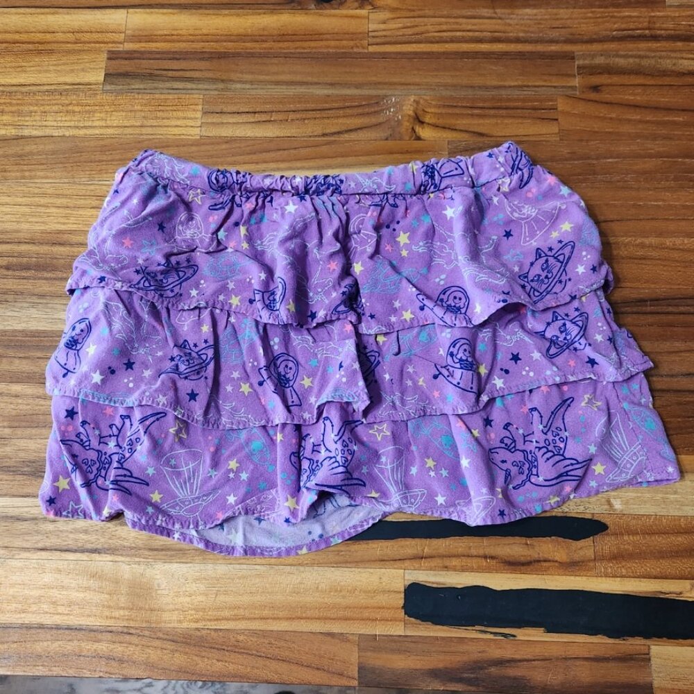 Ruffled Purple Skort